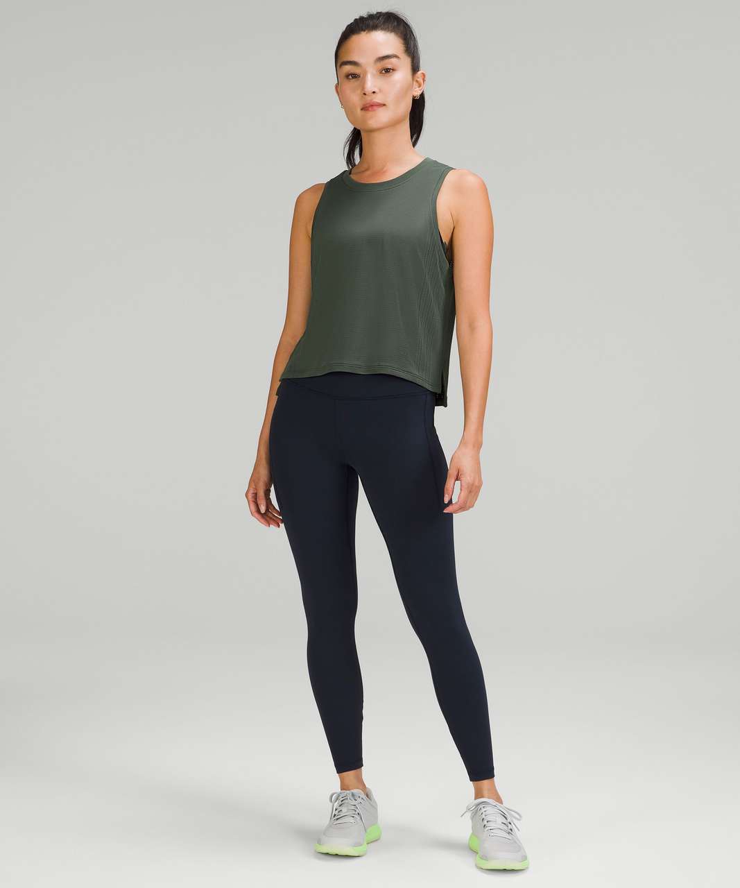 Lululemon Train to Be Tank *Wash - White / Luna - lulu fanatics