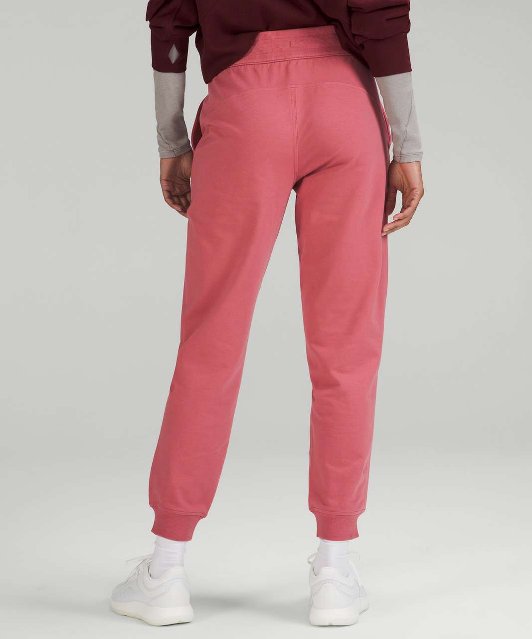 NWT Lululemon Scuba High-Rise Jogger Full Length Pink Blossom Size : 8