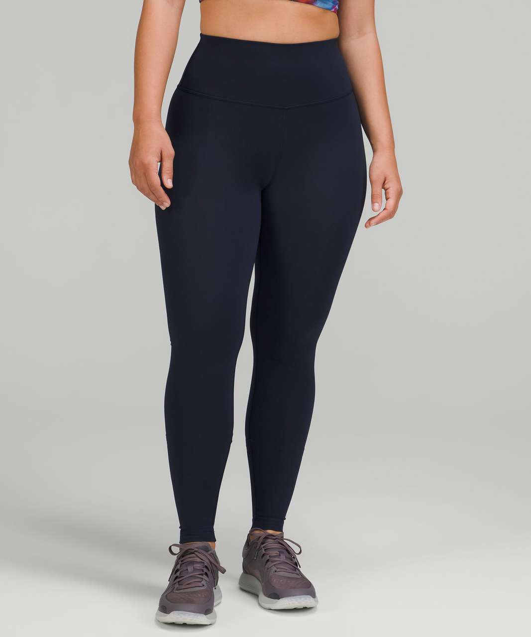 Lululemon Wunder Train Contour Fit High-Rise Tight 28 - True Navy - lulu  fanatics