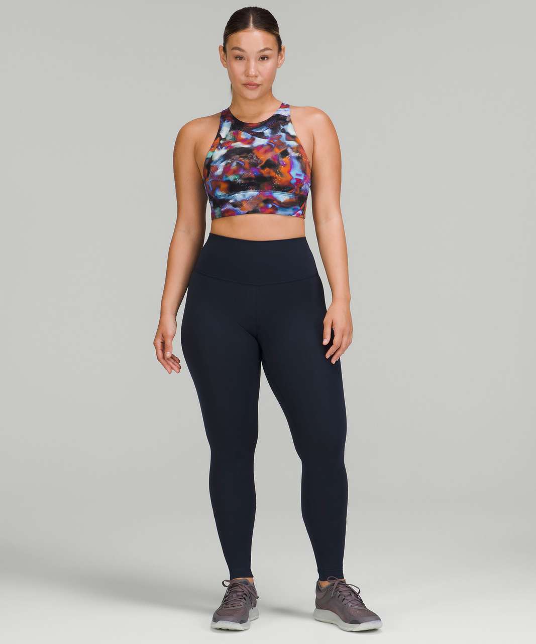 Lululemon Wunder Train High-Rise Tight 28 - True Navy - lulu fanatics