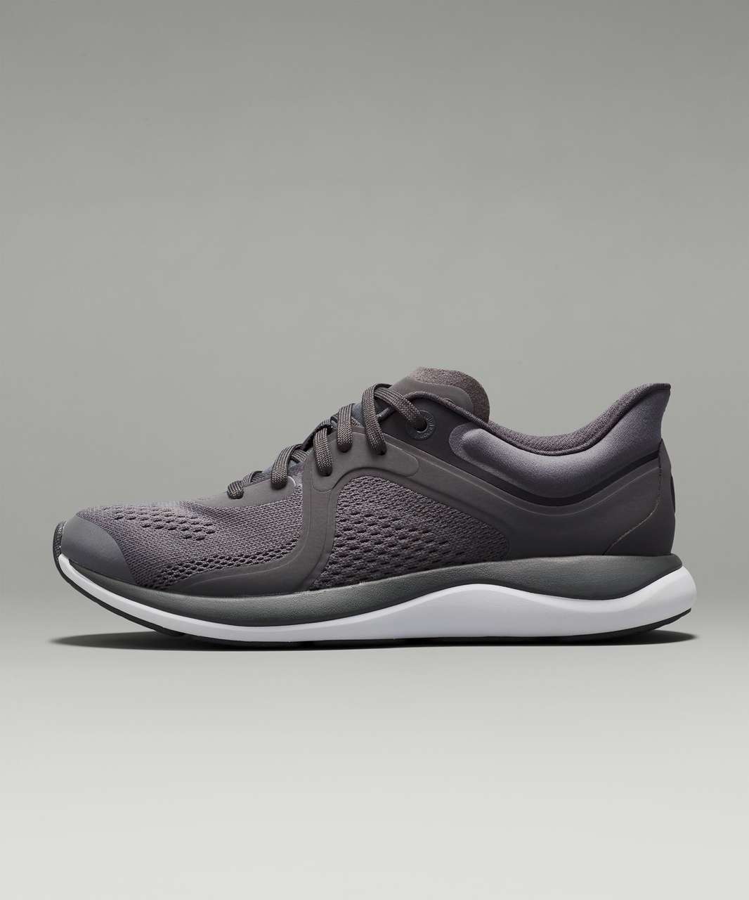 Lululemon Chargefeel Low Womens Workout Shoe - Asphalt / Graphite Grey / White