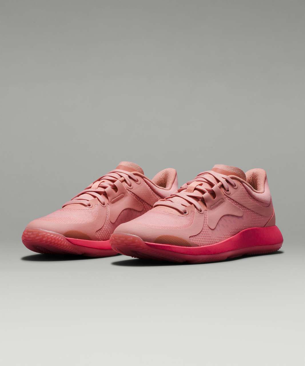 Lululemon Strongfeel Womens Training Shoe - Tea Rose / Pale Raspberry / Orange Frappe