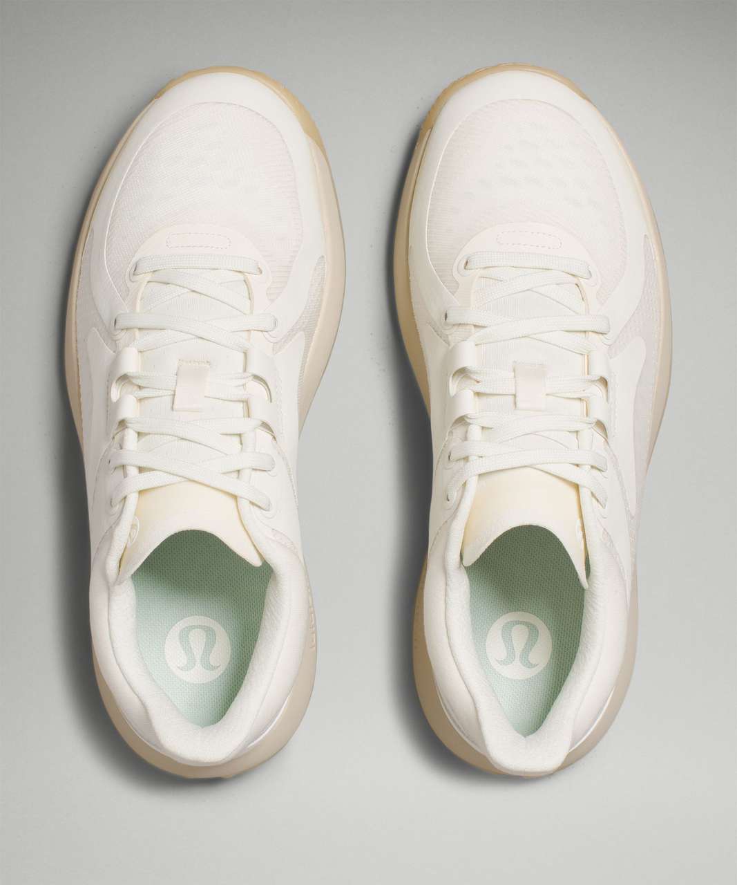 Lululemon Strongfeel Womens Training Shoe - Lemon Sorbet / Light Ivory / Maldives Green