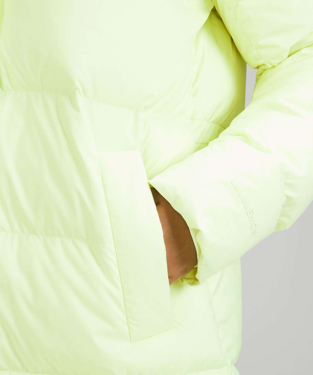 Lululemon Wunder Puff Long Jacket - Faded Zap