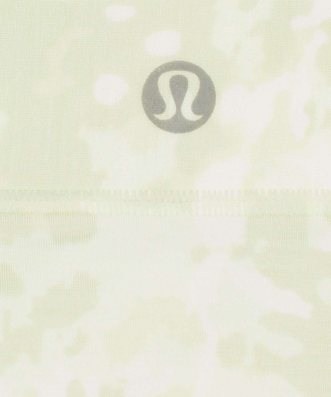 Lululemon UnderEase Mid-Rise Bikini Underwear 3 Pack - Laurel Green / Engrave Mini WP Dewy / Natural Ivory