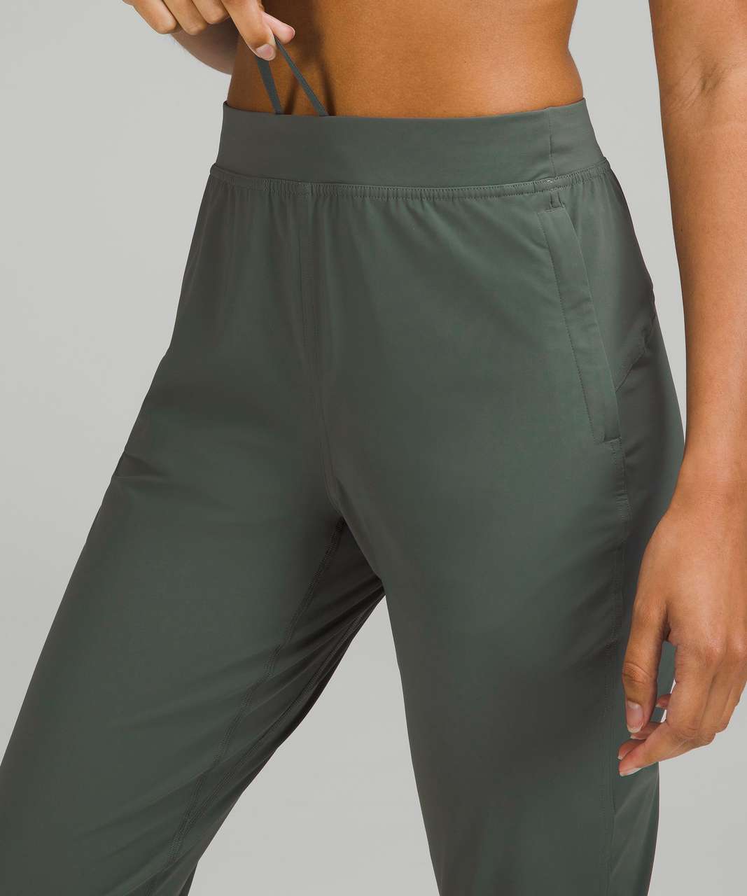 Lululemon Stretch High-Rise Jogger - Smoked Spruce Size 2