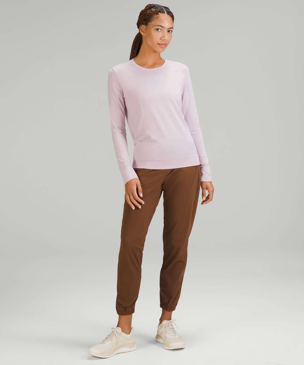 Lululemon Womens Pink Peony/pink Peony Swiftly Tech 2.0 Long-sleeved  Stretch-knit top - ShopStyle