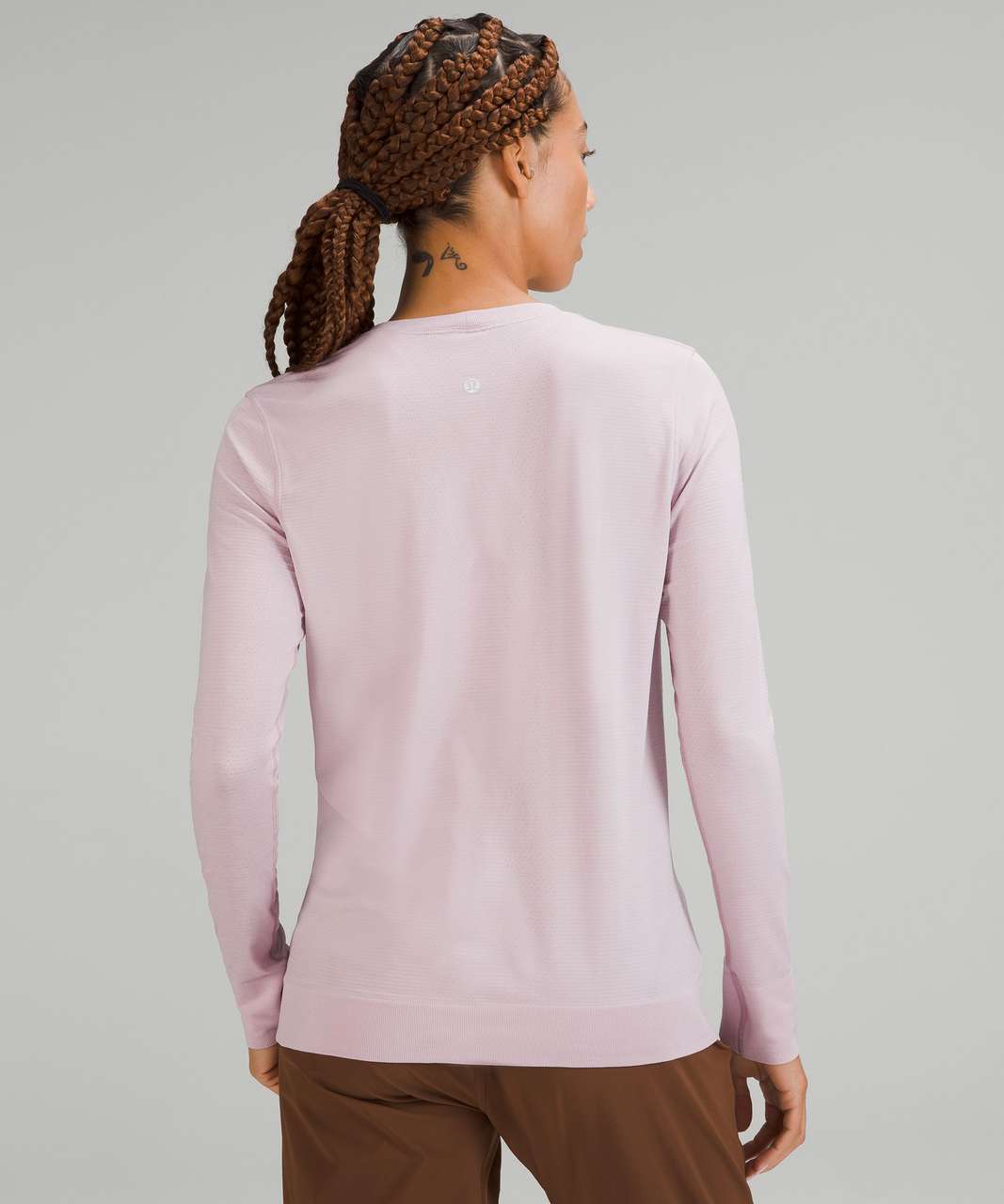 Lululemon Swiftly Relaxed-Fit Long Sleeve Shirt - Pink Peony / Pink Peony