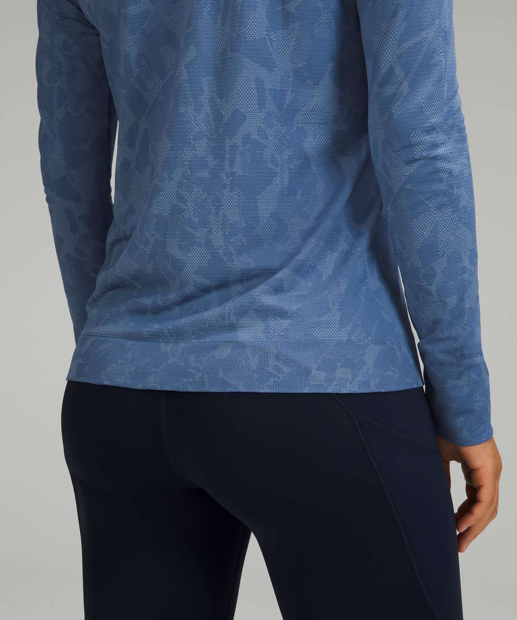 Lululemon Swiftly Relaxed Half Zip - Water Drop / Vapor - lulu fanatics