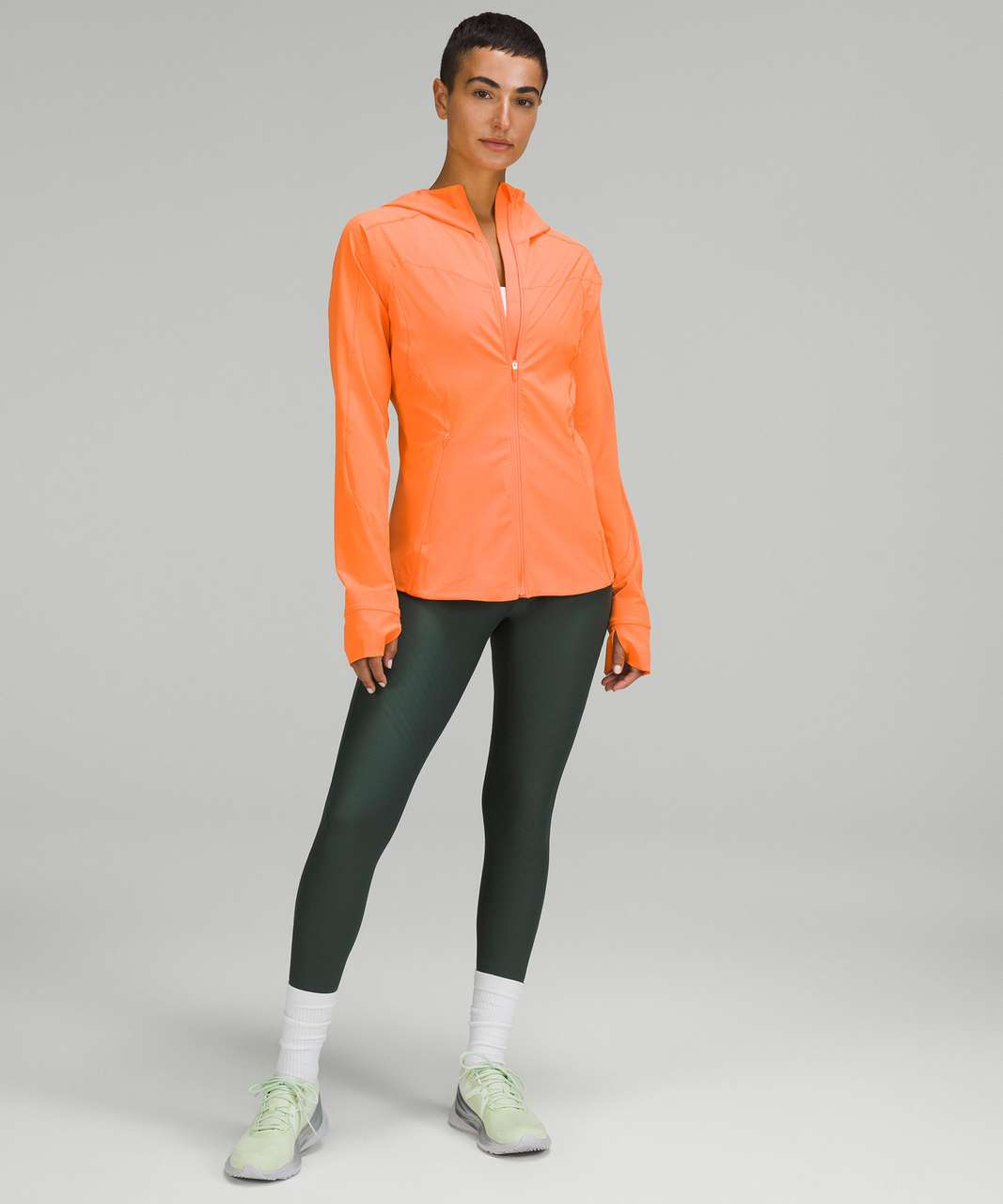 Lululemon Mist Over Windbreaker - Orange Frappe