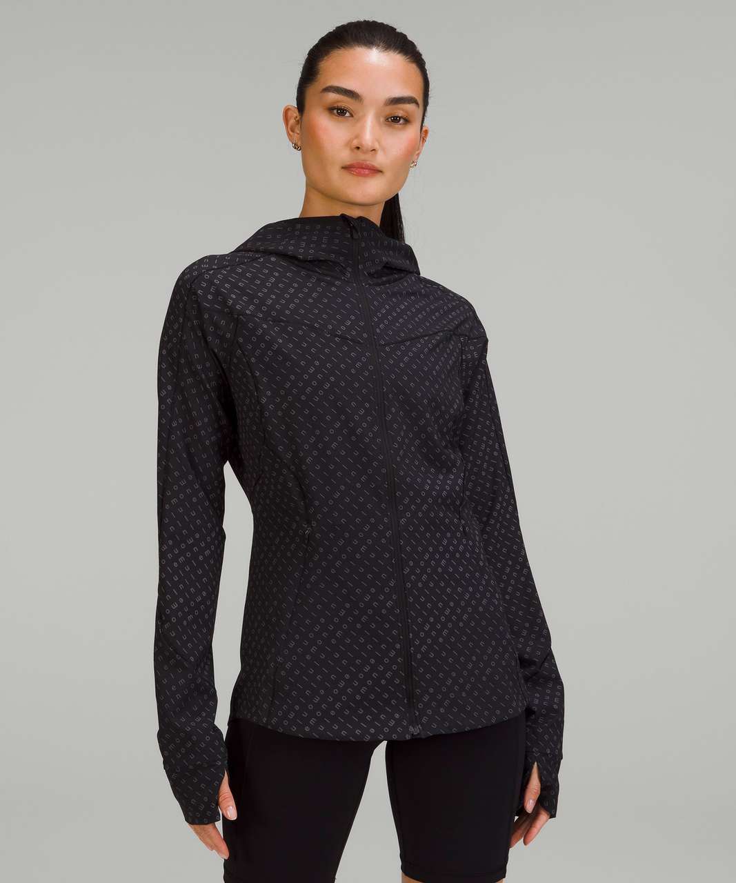 Lululemon Mist Over Windbreaker - Mirrorify Black Multi - lulu