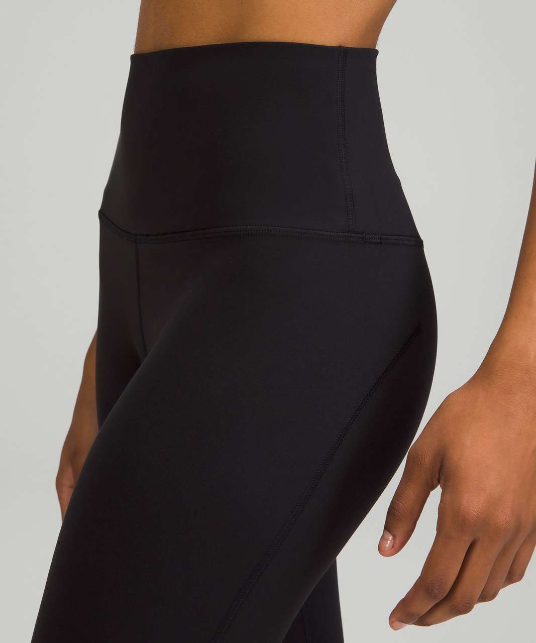 Still Undecided on These: Align Scalloped Hem in 25” (Black, 4) :  r/lululemon