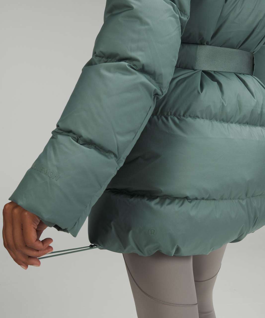 Lululemon Wunder Puff Waist Jacket - Tidewater Teal