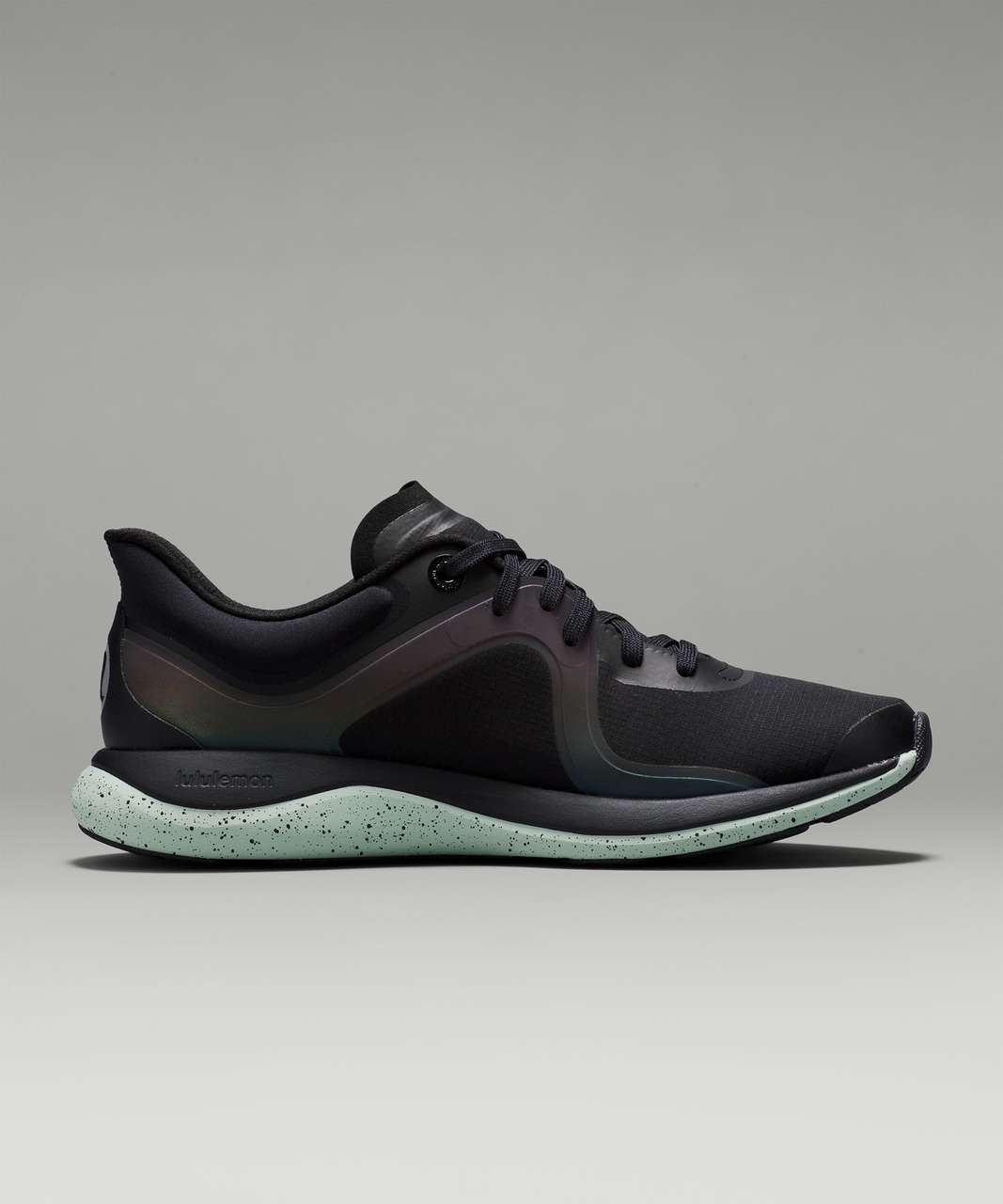 Lululemon Chargefeel Womens Workout Shoe *Winter - Black / Delicate Mint / Highlight Yellow