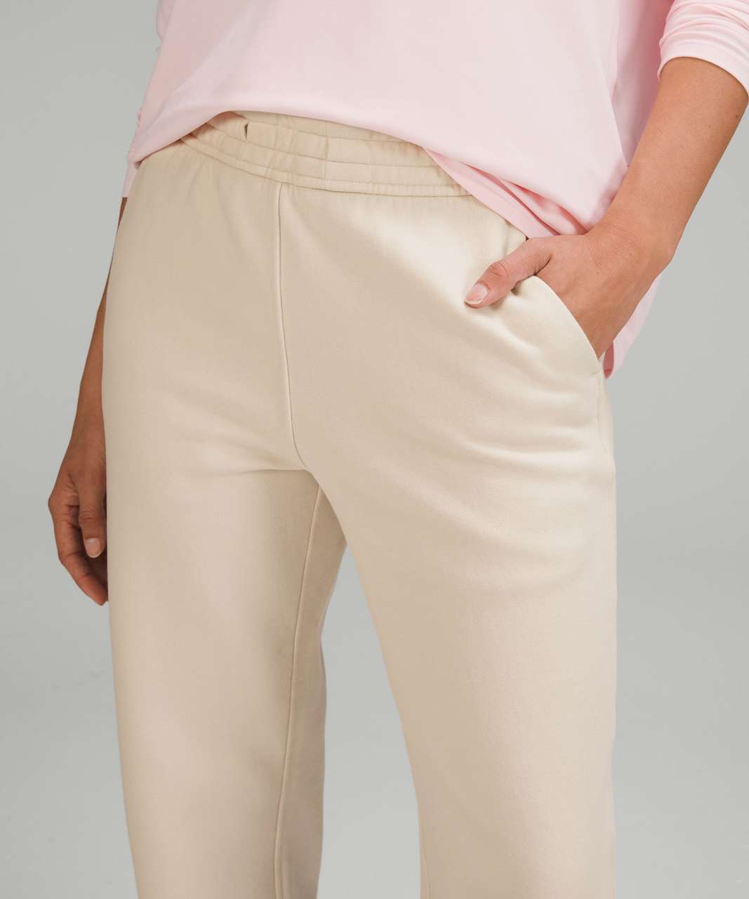 Lululemon Loungeful Straight Leg Pant - White Opal - lulu fanatics