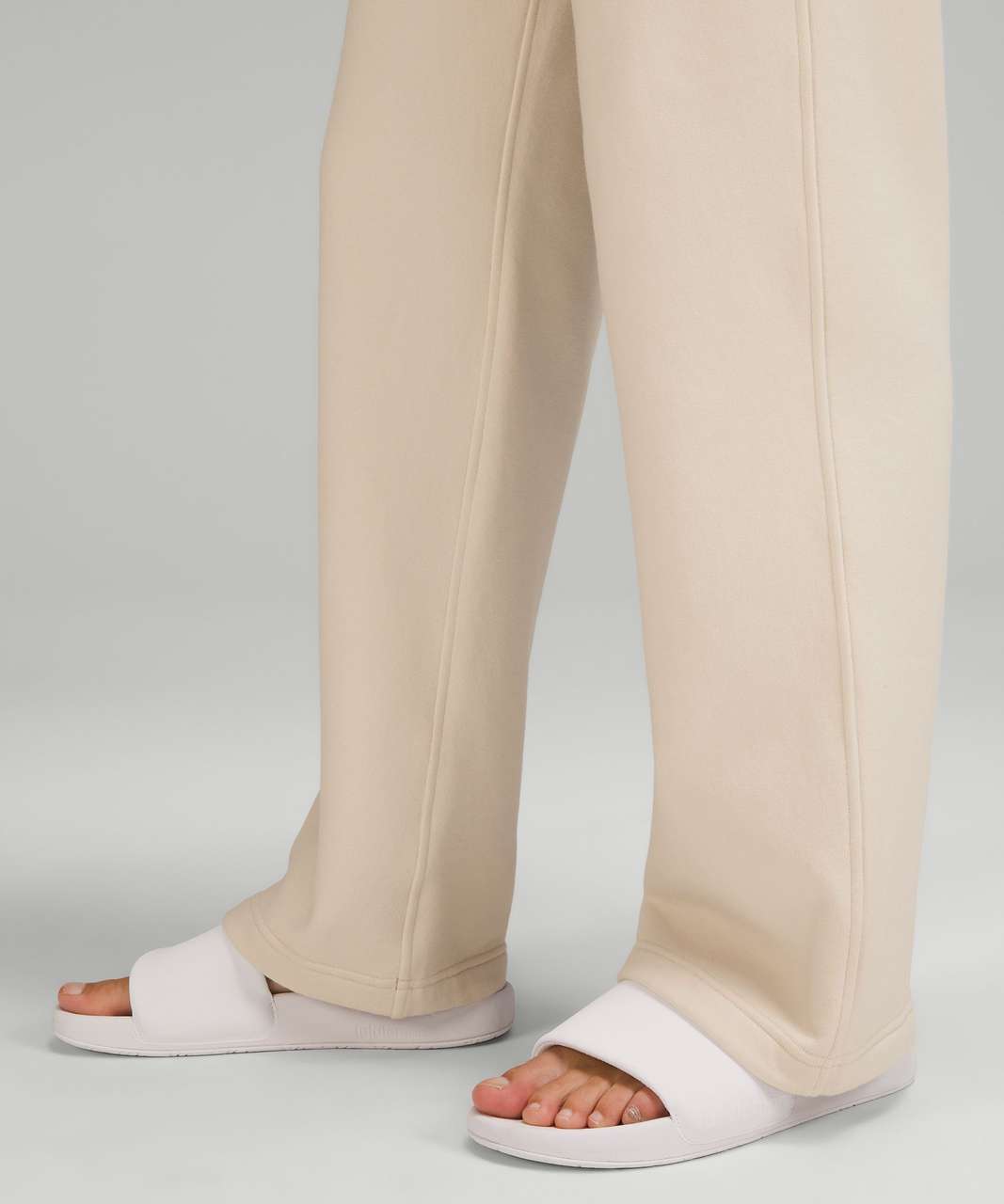 Lululemon Loungeful Straight Leg Pant - White Opal - lulu fanatics