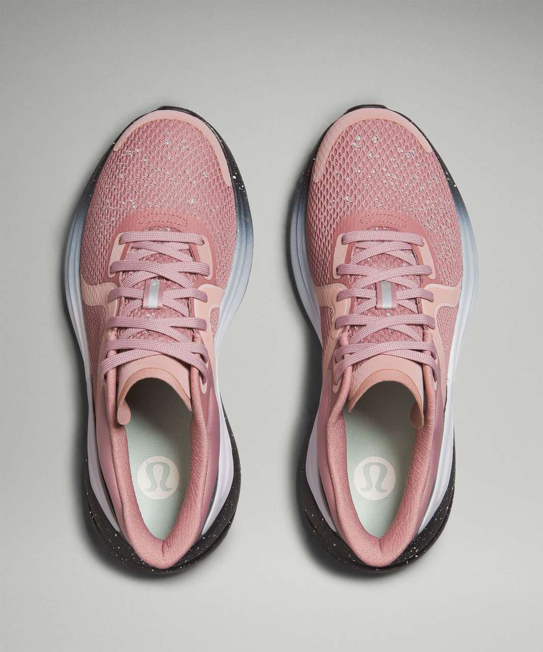 Lululemon Blissfeel Womens Running Shoe *Winter - Rose Mauve / White / Black  - lulu fanatics