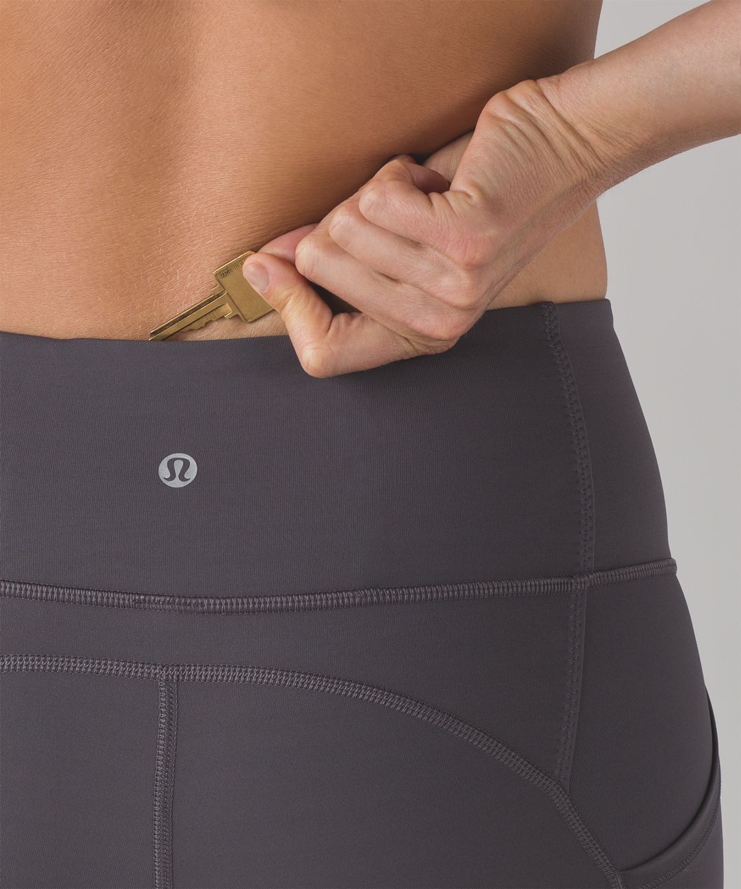 Lululemon All The Right Places Crop II (23") - Dark Carbon