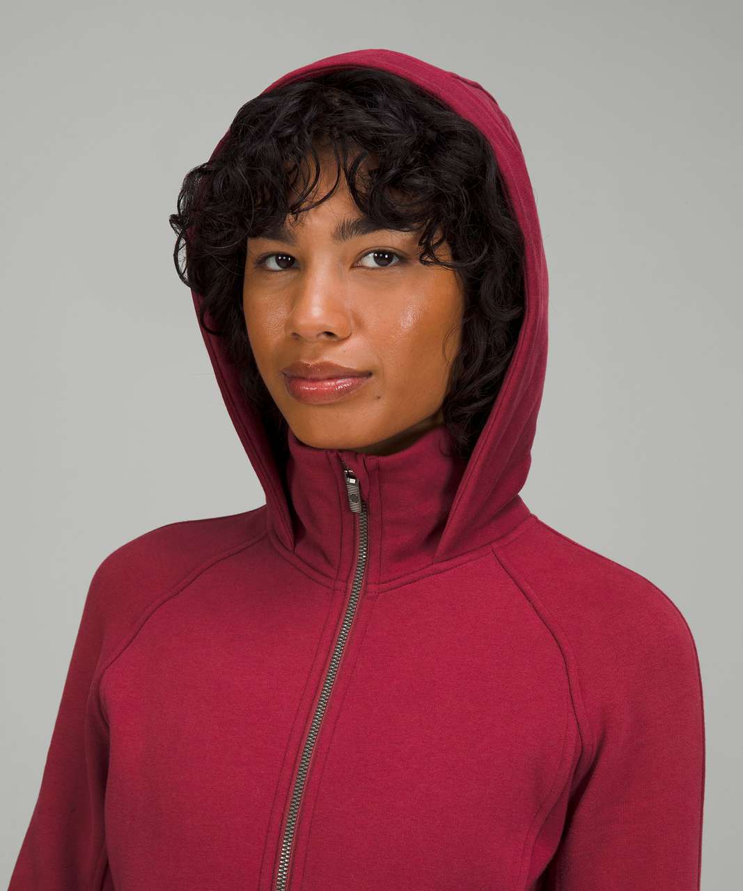 Lululemon Hooded Radiant Jacket - Mulled Wine