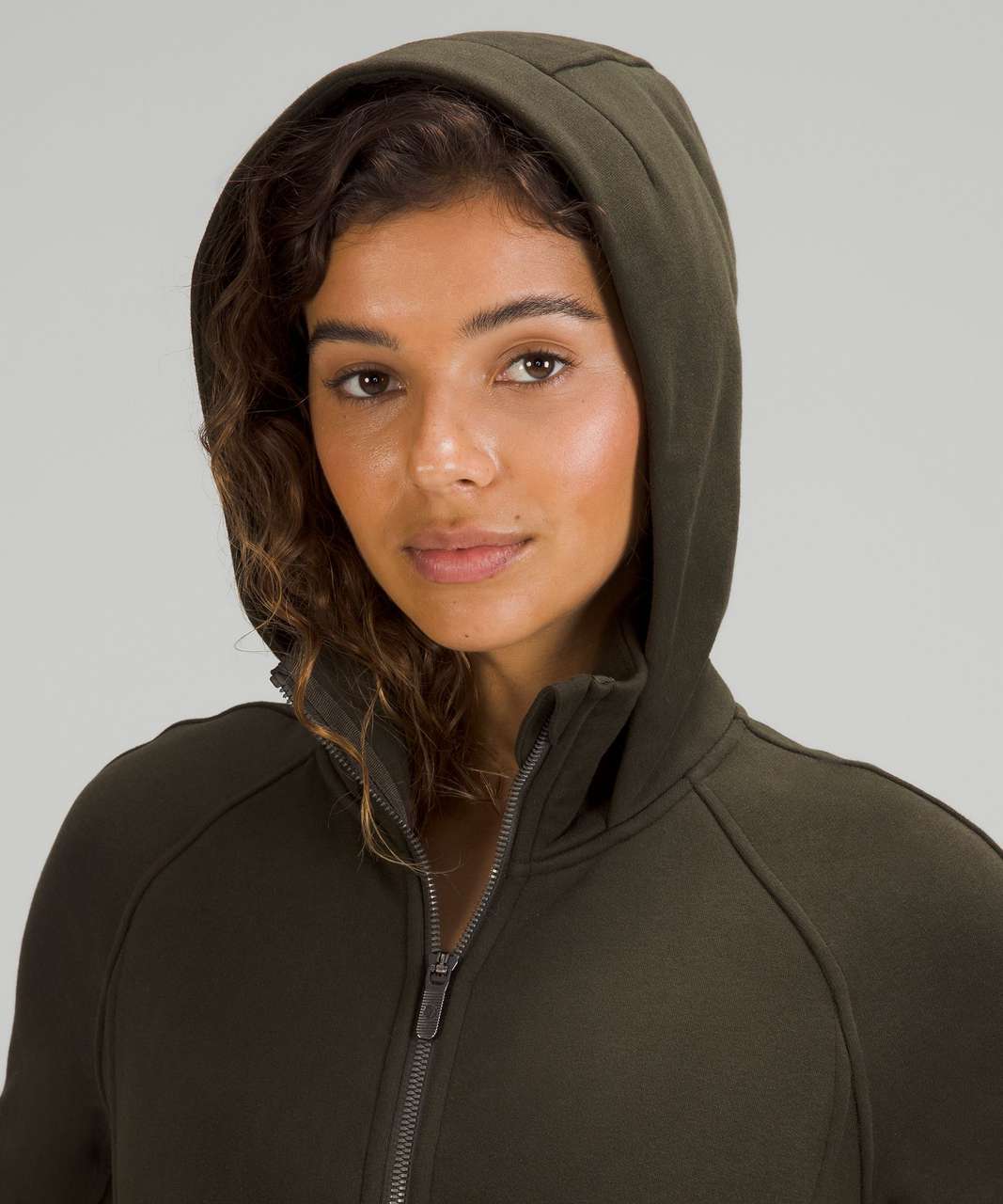 Lululemon Hooded Radiant Jacket - Dark Olive