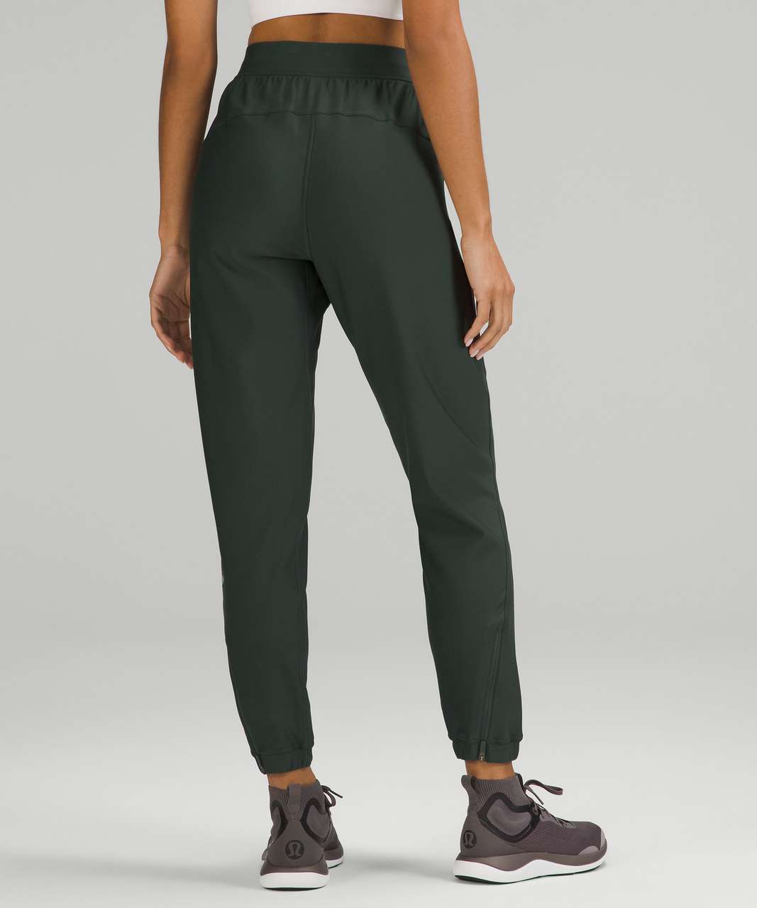 Lululemon Adapted State High-Rise Fleece Jogger - Smoked Spruce - lulu  fanatics