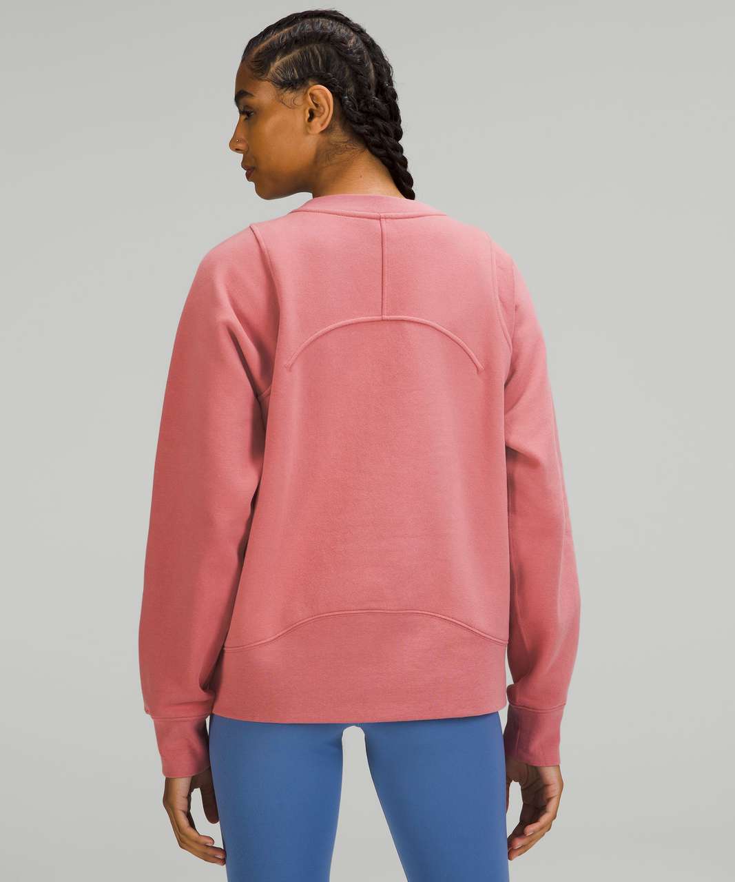 Lululemon Loungeful Crewneck Pullover - Brier Rose - lulu fanatics