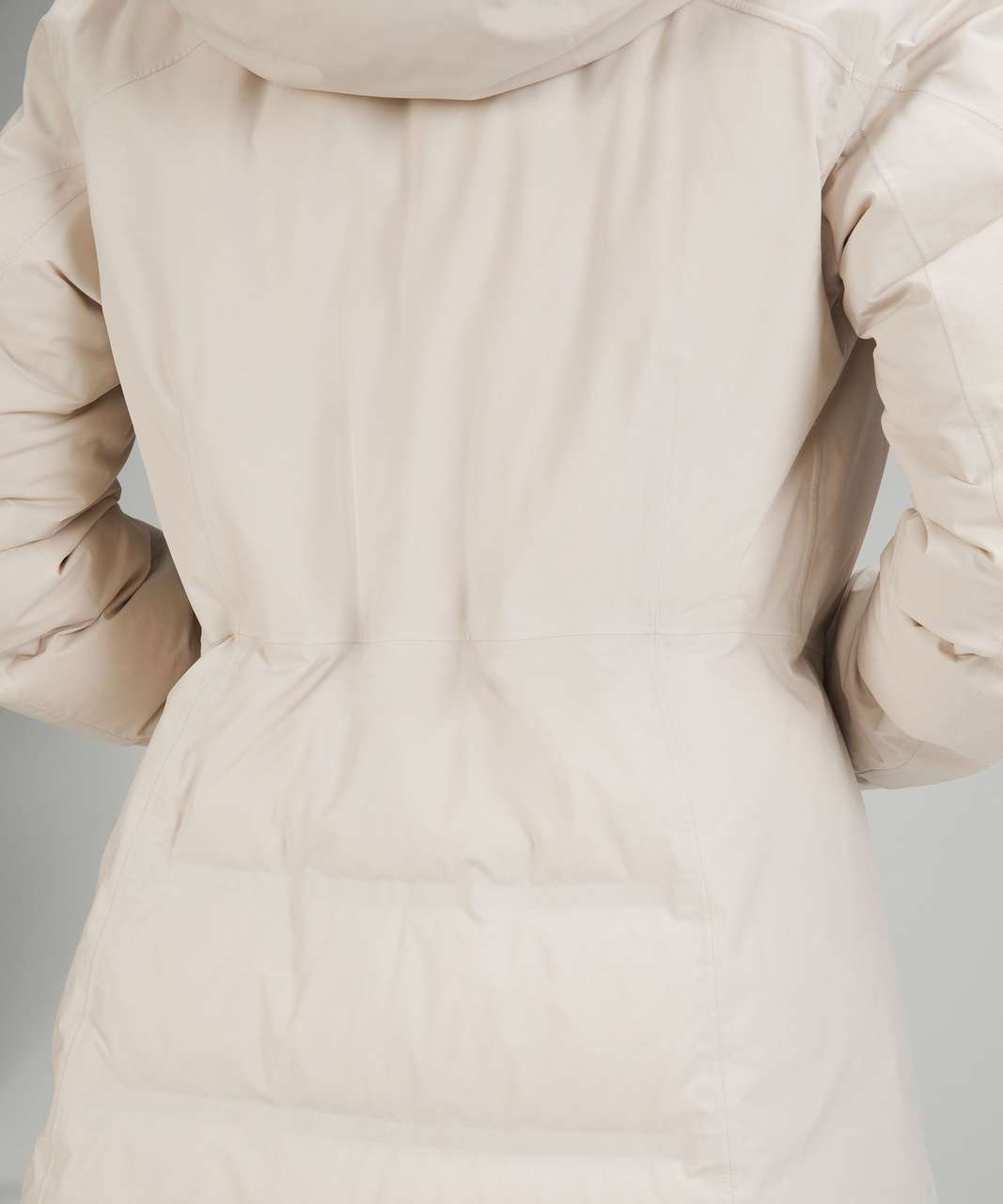 Lululemon Sleet Street Long Jacket - Natural Ivory