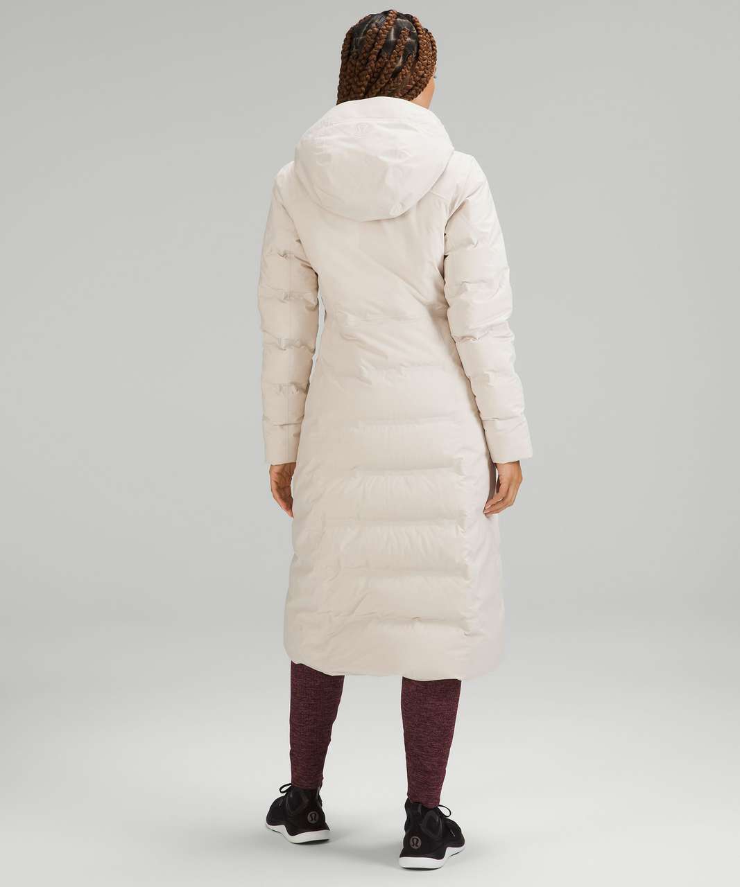 Lululemon Sleet Street Long Jacket - Natural Ivory