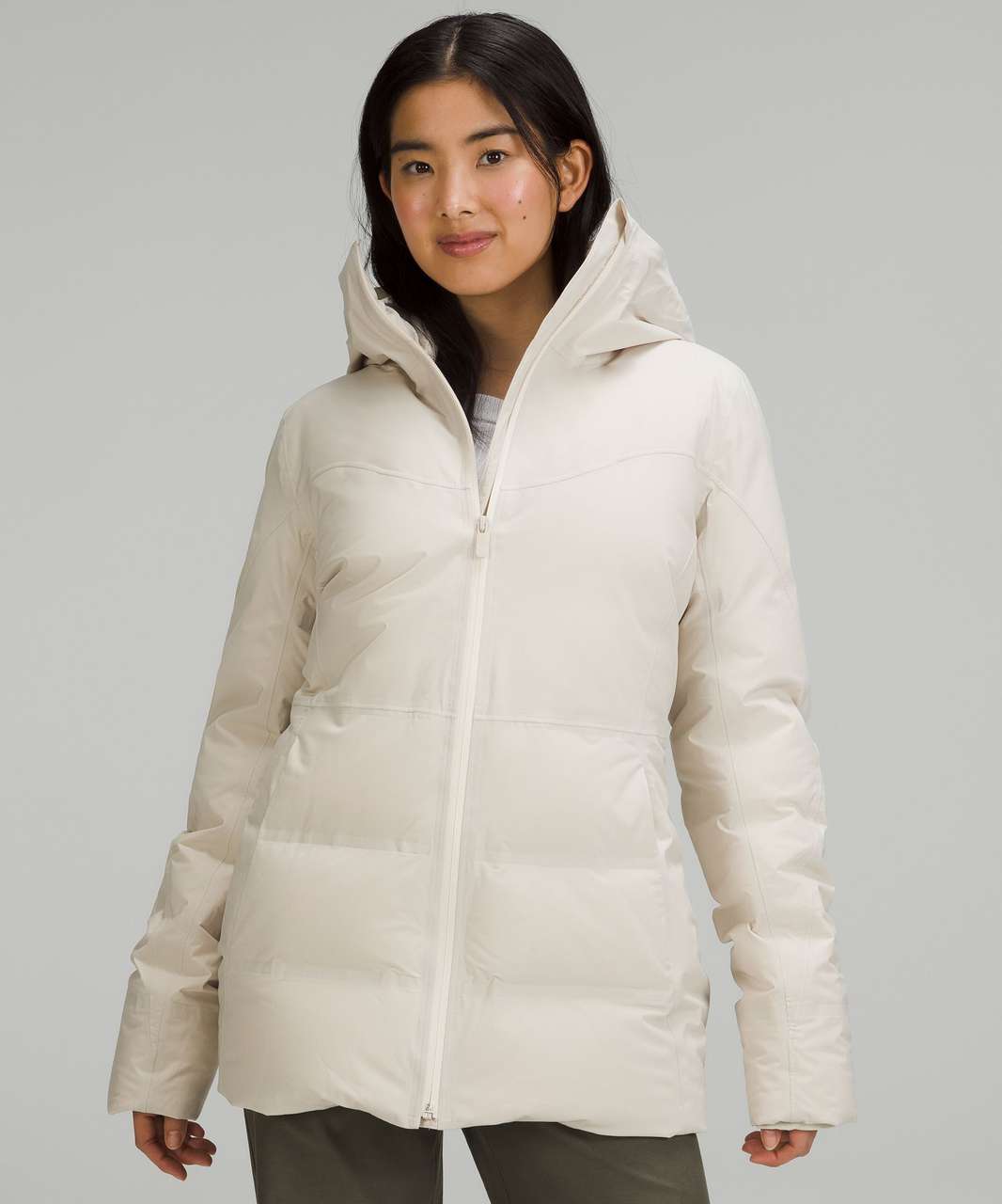 Fight the Frost Ivory Hooded Puffer Jacket