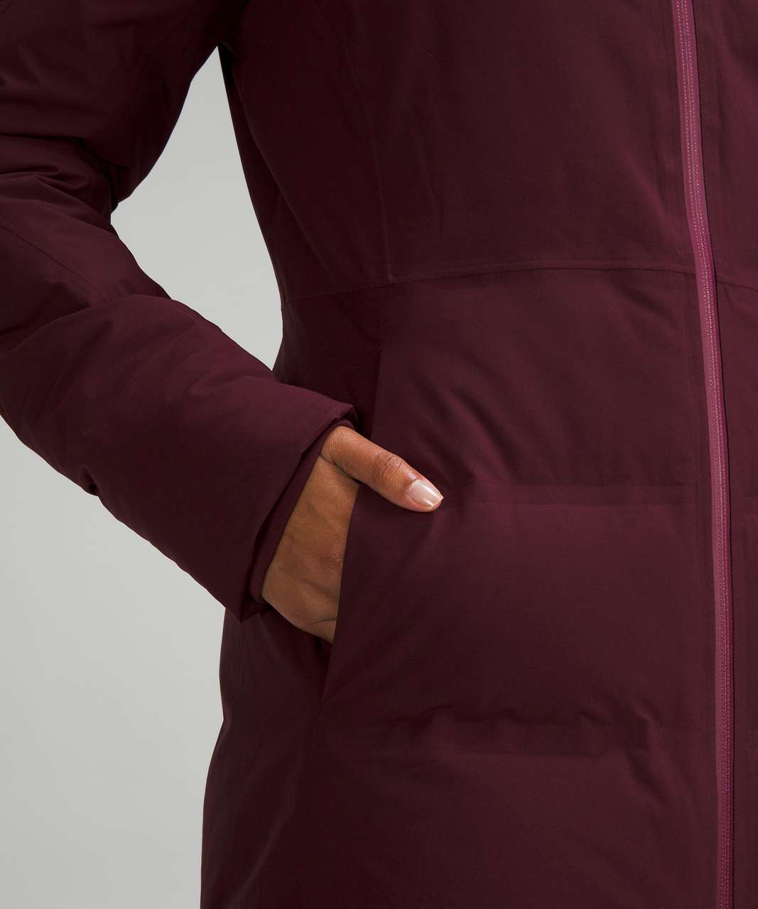 Lululemon Sleet Street Jacket - Cassis