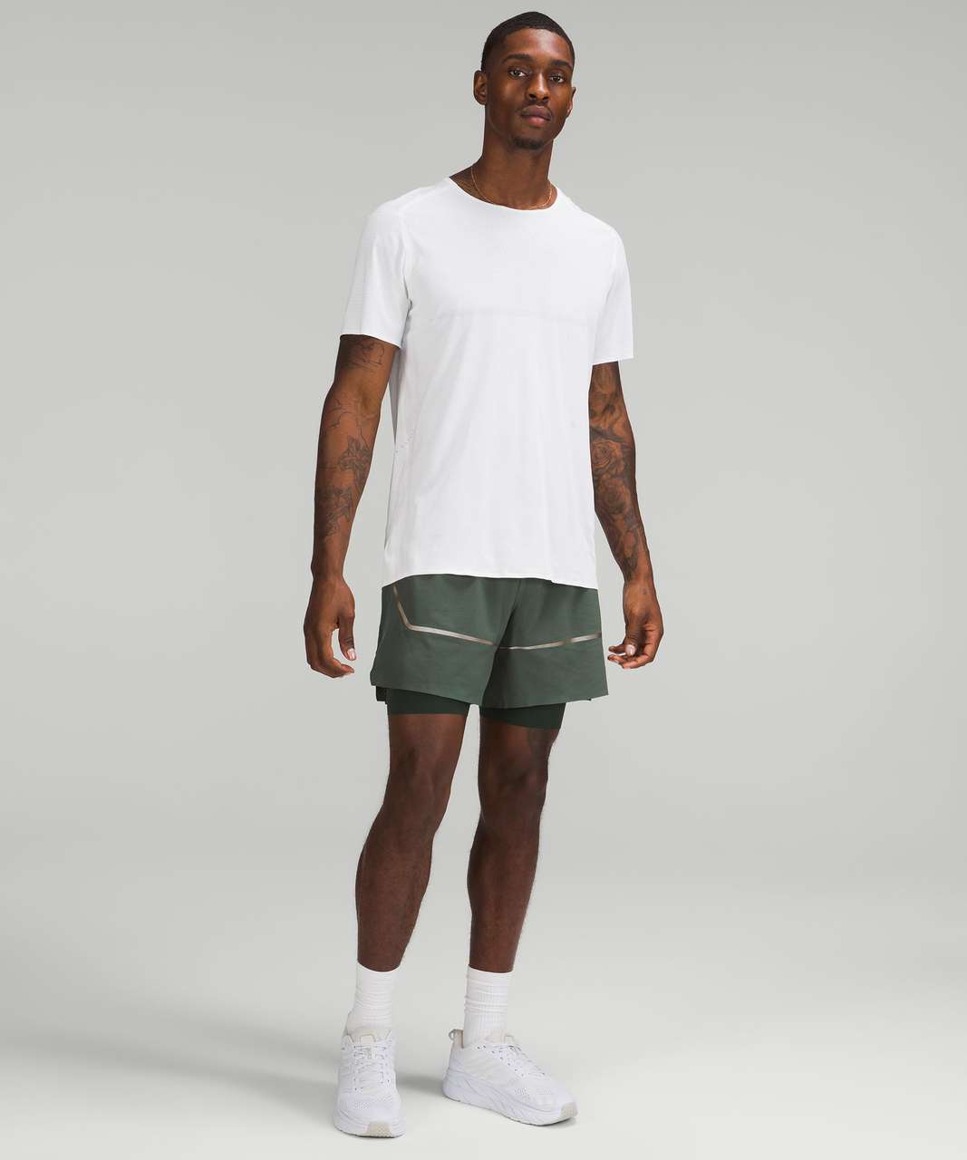 Lululemon Surge Lined Short 6 *Special Edition - Smoked Spruce