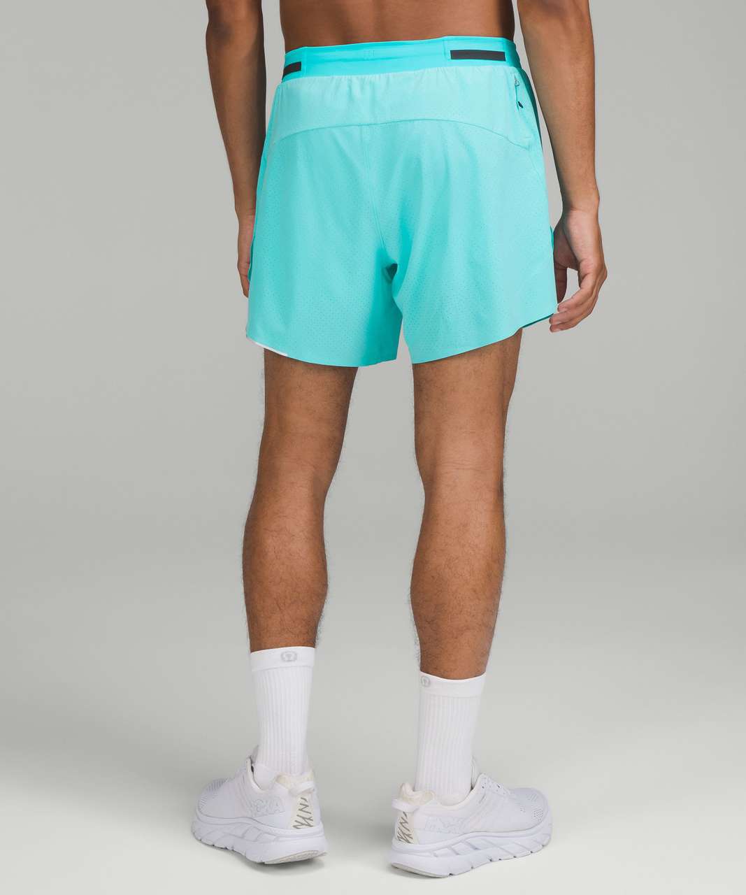 Lululemon Fast and Free Lined Short 6 - Electric Turquoise - lulu fanatics