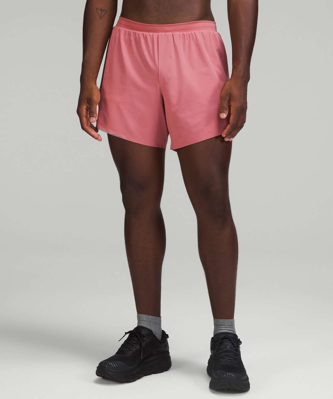 Lululemon Fast and Free Lined Short 6" - Brier Rose