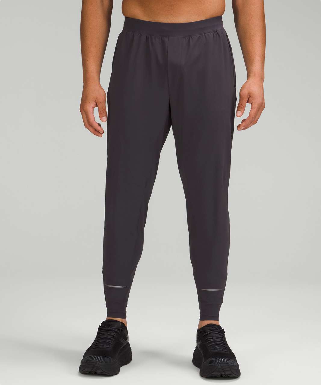Nike Swift Men's Running Pants In White/black/black Reflective
