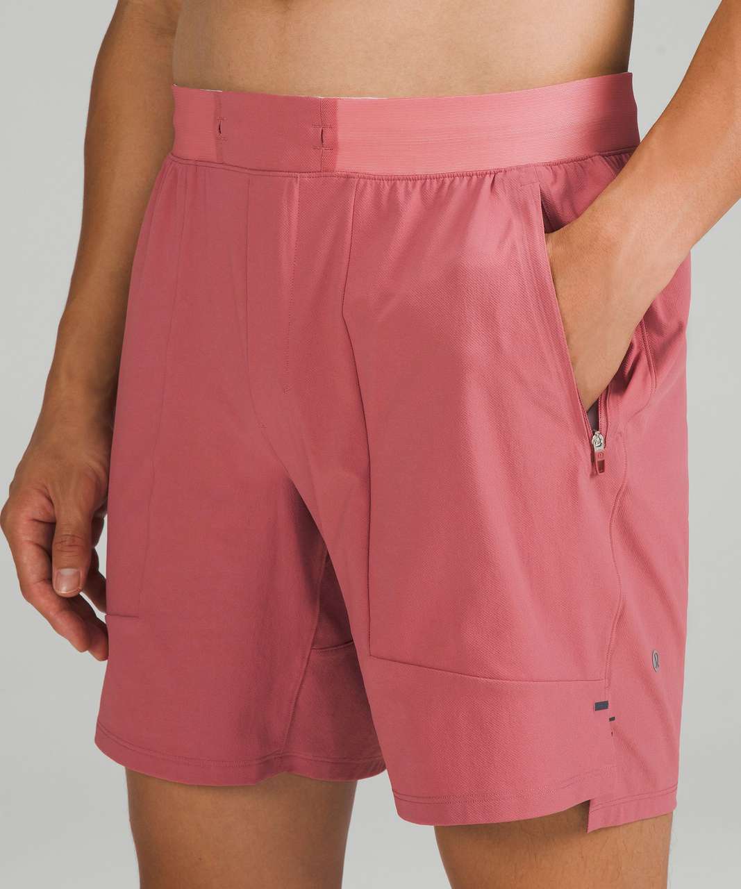 Lululemon License to Train Linerless Short 7" - Brier Rose