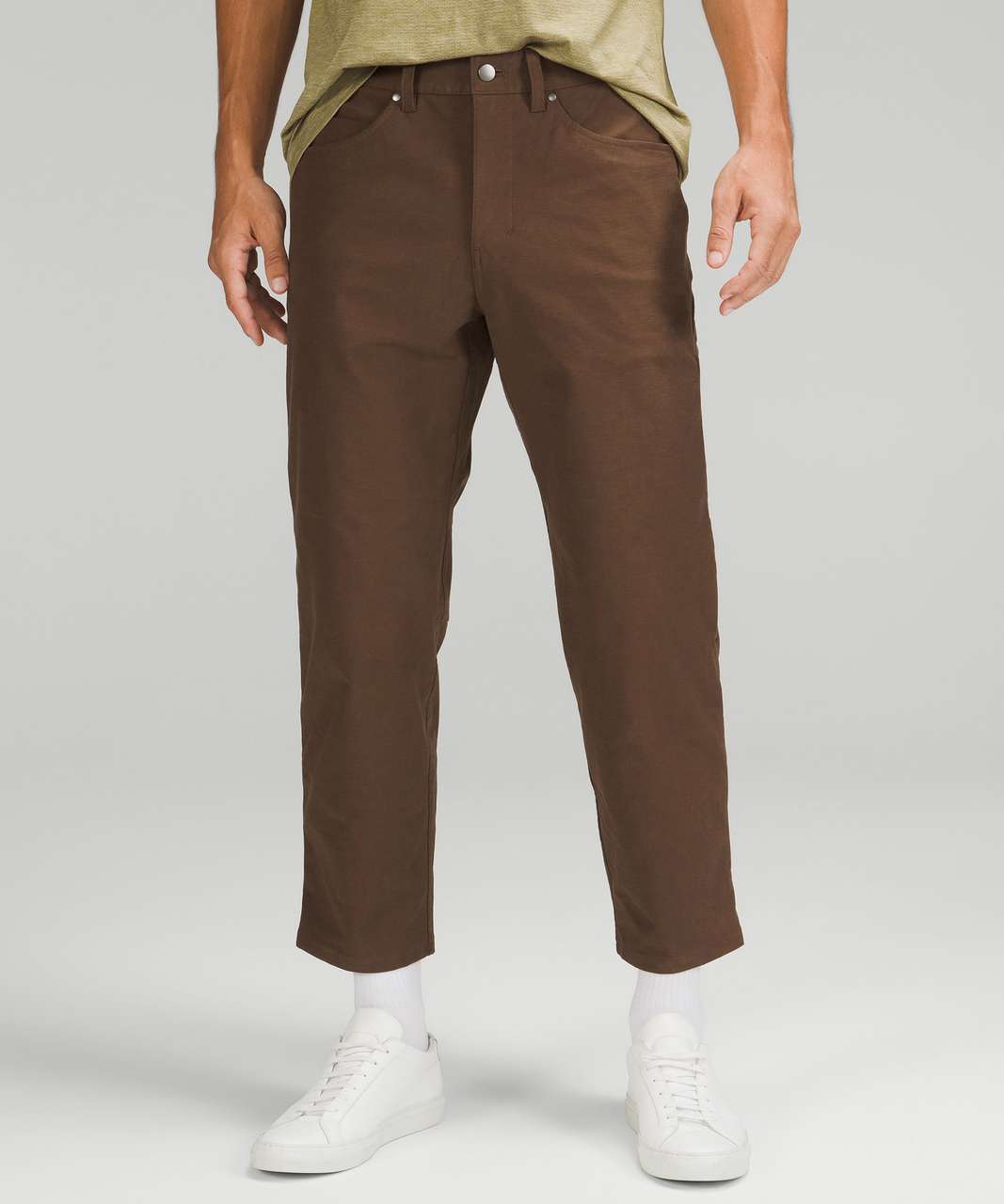 Lululemon ABC Relaxed-Fit Cropped Pant *Utilitech - Dark Mocha - lulu  fanatics