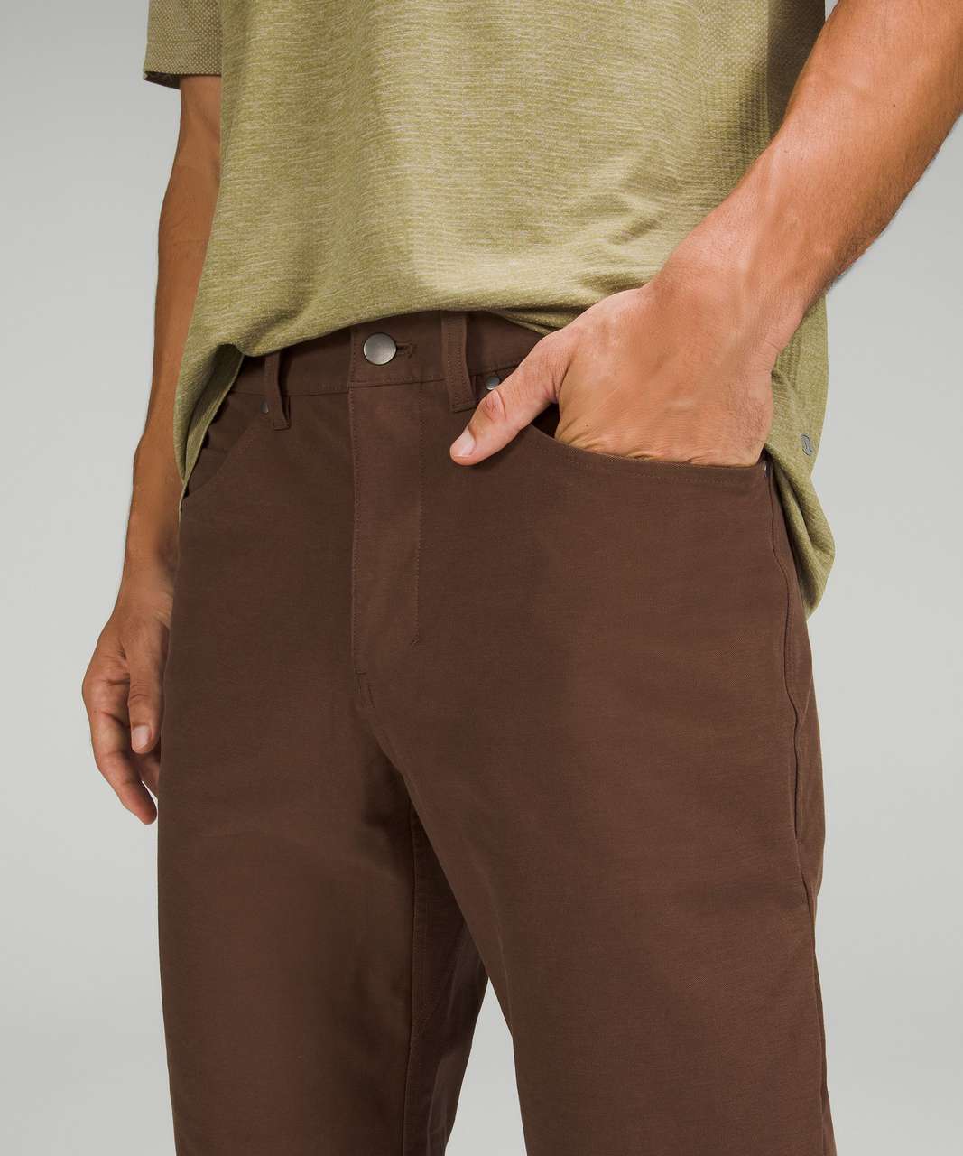 Lululemon ABC Relaxed-Fit Cropped Pant *Utilitech - Dark Mocha