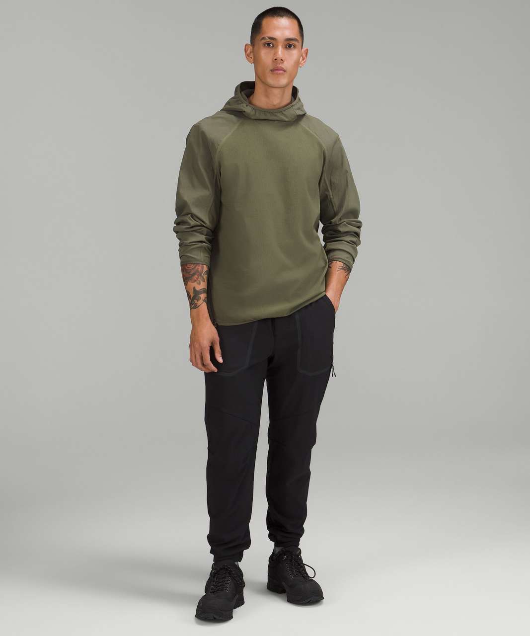 Lululemon Fleece + Ripstop Hiking Sweatshirt - Farfetch