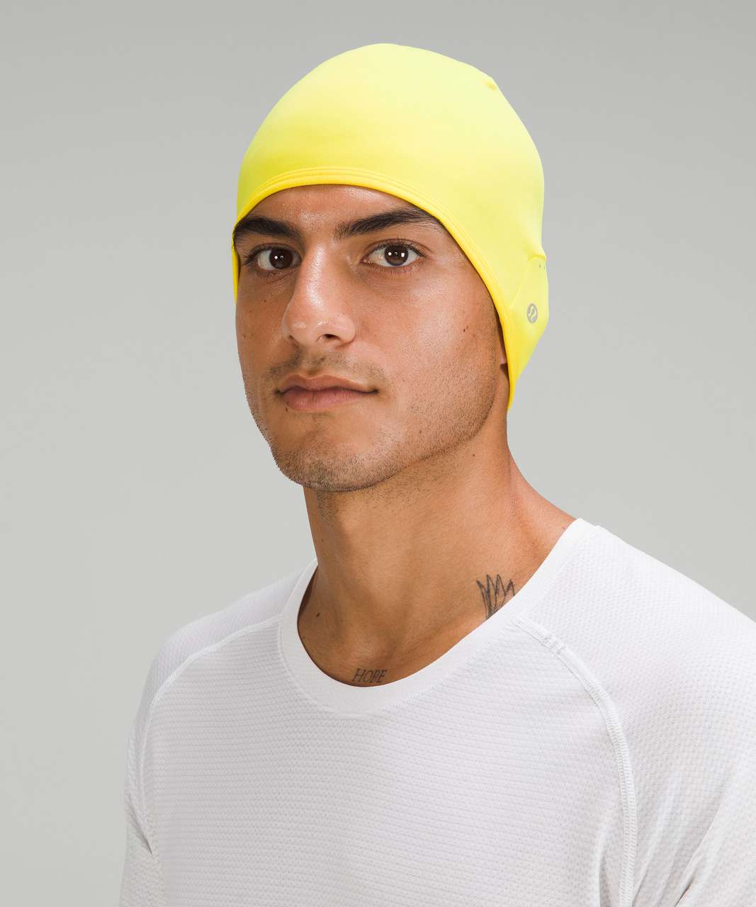 Lululemon Cold Terrain Running Beanie - Sonic Yellow