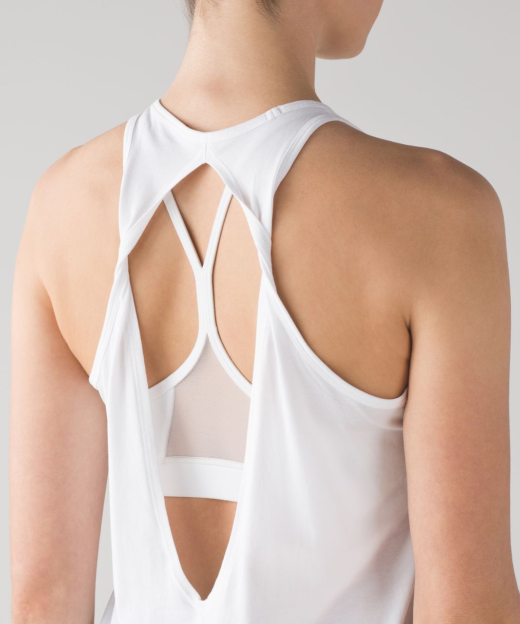 Lululemon Trapeze Twist Tank - White