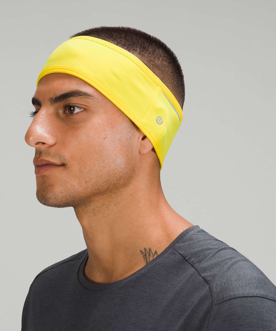 Lululemon Cold Terrain Running Ear Warmer - Sonic Yellow