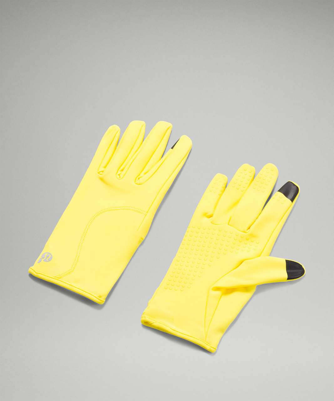 Lululemon Run for It All Gloves - Sonic Yellow