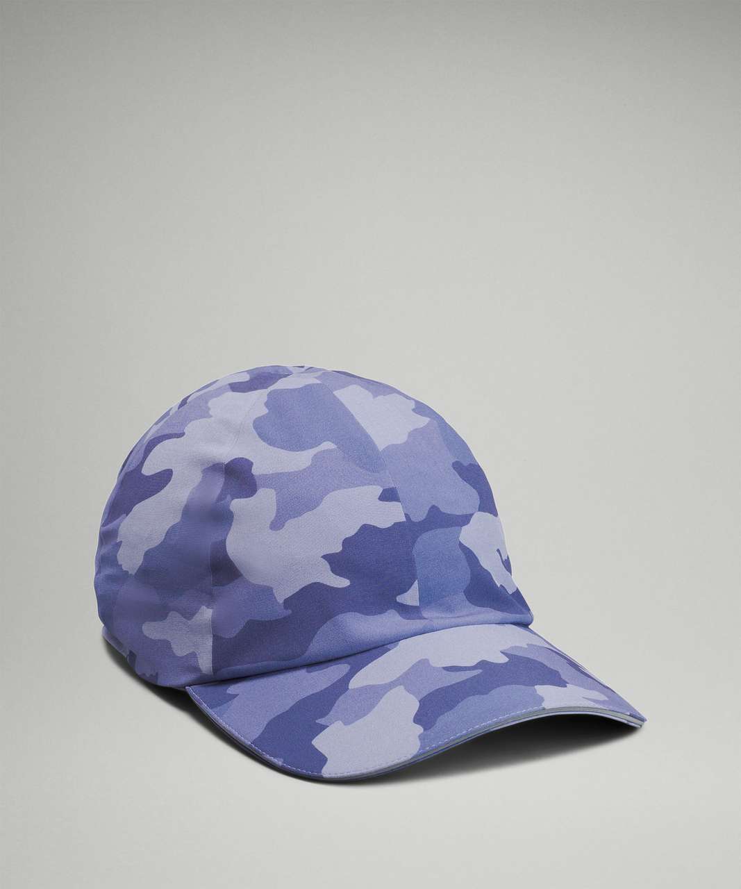 Lululemon Womens Fast and Free Ponytail Running Hat - Heritage 365 Camo Peri Purple Multi