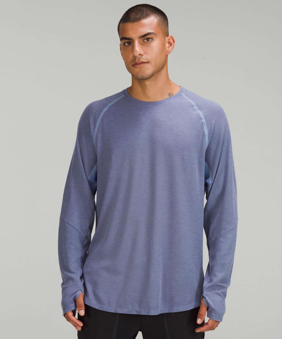 Lululemon Ventilated Hiking Long Sleeve Shirt - Peri Purple