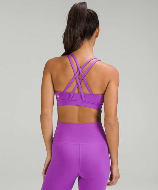 Lululemon Energy Bra *Medium Support, B/C Cup - Cassis - lulu fanatics