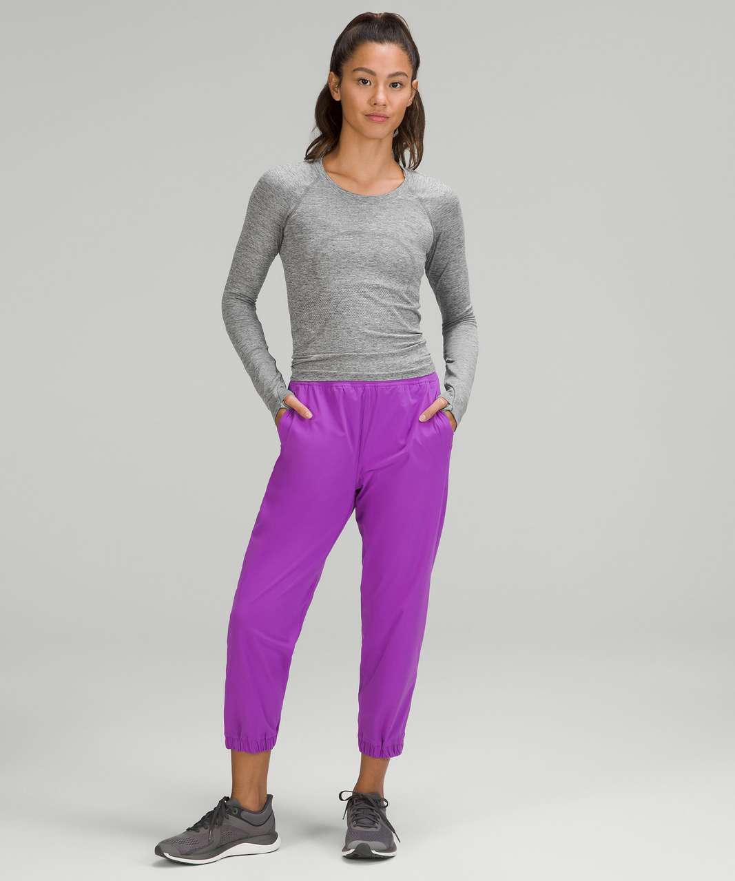 Lululemon Pacific Run Pant - Slate - lulu fanatics