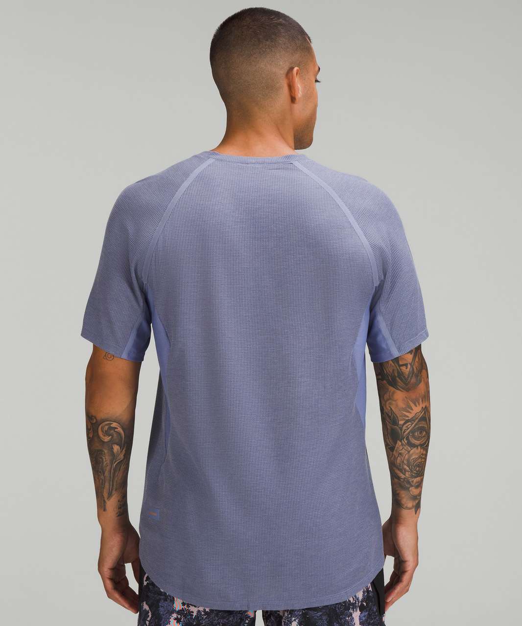 Lululemon Ventilated Hiking Short Sleeve Shirt - Peri Purple