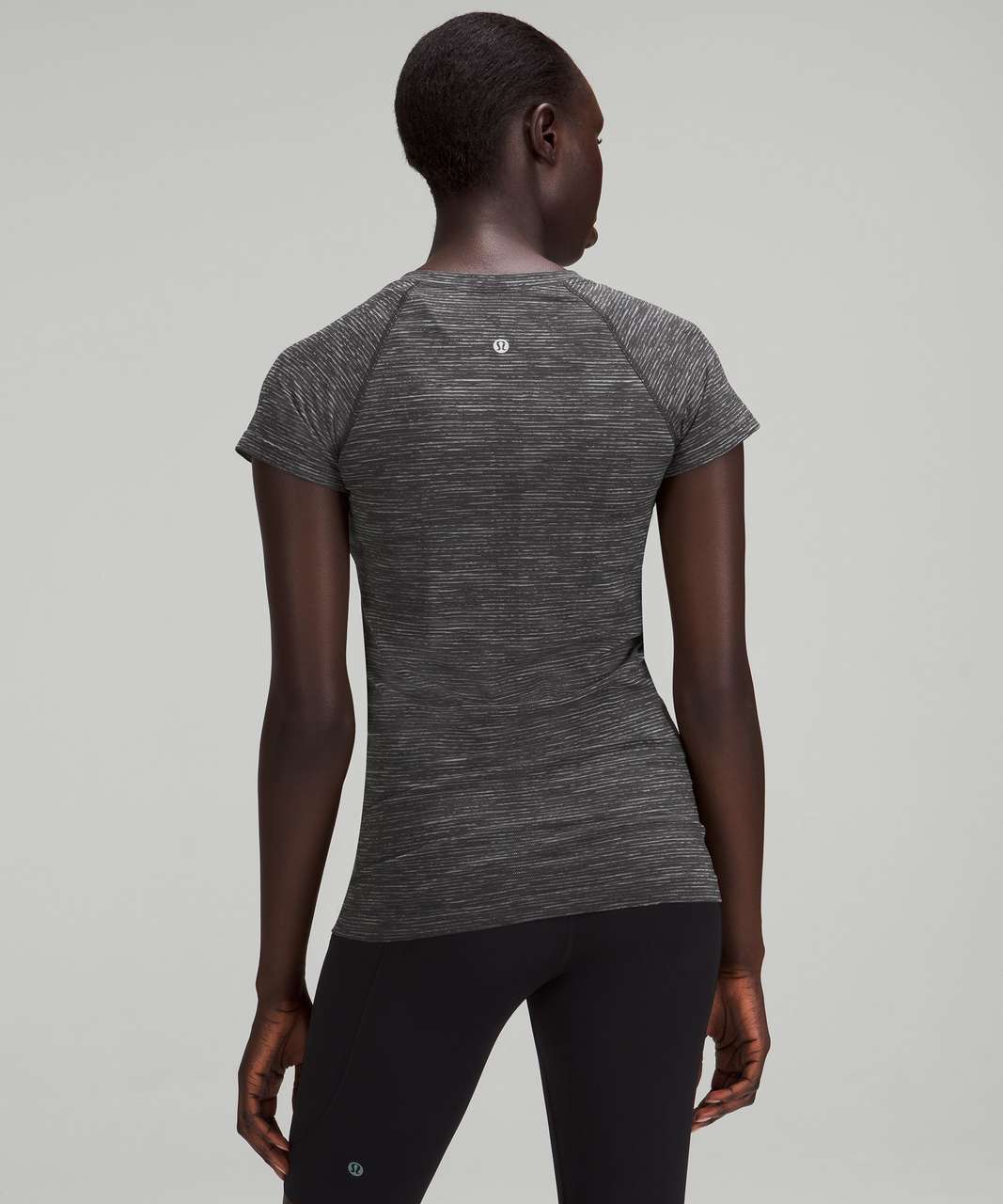 Lululemon Swiftly Tech Short Sleeve Shirt 2.0 - Wee Are From Space Graphite  Grey - lulu fanatics