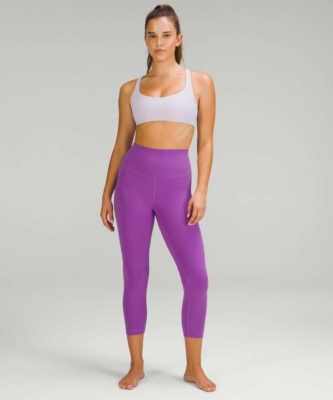 Lululemon Align High-Rise Crop 23 - Moonlit Magenta - lulu fanatics