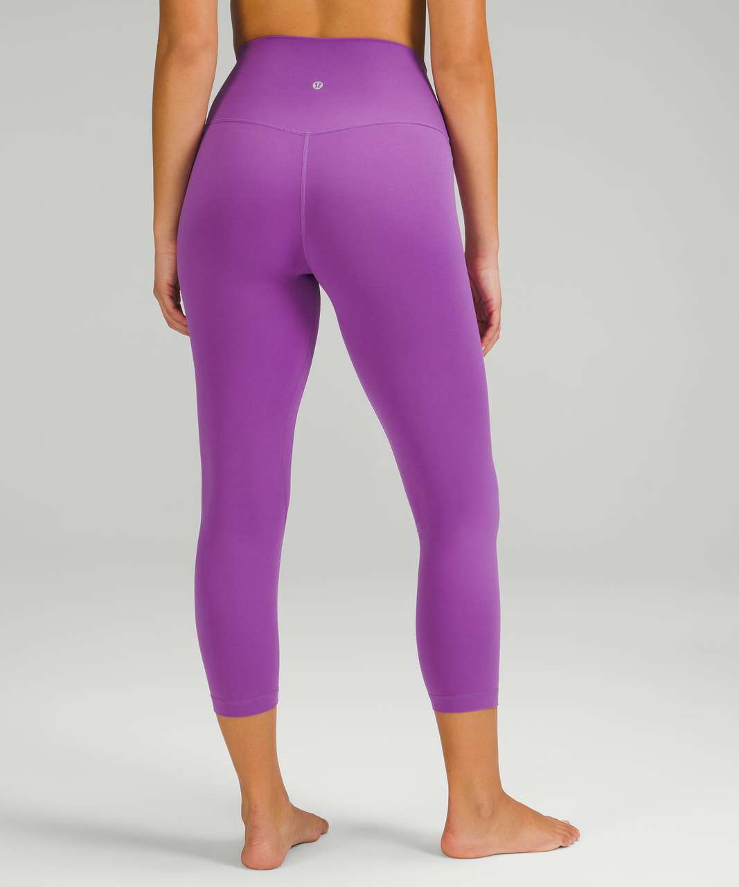 Lululemon Align Ribbed High-Rise Crop 23 - Java - lulu fanatics